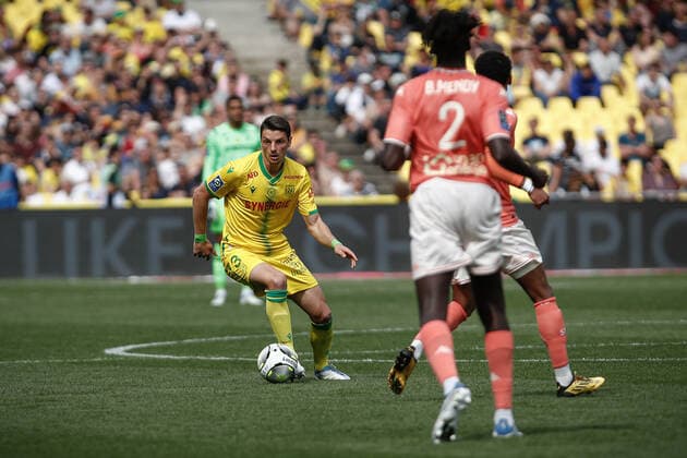 Andrei Girotto (Nantes) FOOTBALL : FC Nantes vs Angers SCO - Ligue 1 Uberteat - 17 04 2022 AurelienMorissard Panoramic 