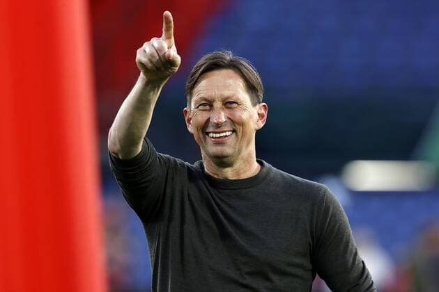 ROTTERDAM - PSV Eindhoven coach Roger Schmidt during the Dutch TOTO KNVB Cup Final match between PSV and AJAX at Stadium de Kuip on April 17, 2022 in Rotterdam, Netherlands. ANP MAURICE VAN STEEN Dutch Toto KNVB Cup Final 2022 xVIxANPxSportx xxANPxIVx *** ROTTERDAM PSV Eindhoven coach Roger Schmidt during the Dutch TOTO KNVB Cup Final match between PSV and AJAX at Stadium de Kuip on April 17, 2022 in Rotterdam, Netherlands ANP MAURICE VAN STEEN Dutch Toto KNVB Cup Final 2022 xVIxANPxSportx xxANPxIVx 447240182 originalFilename: 447240182.jpg