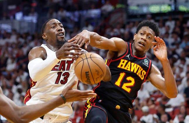 Basketball, NBA, Miami Heat - Atlanta Hawks