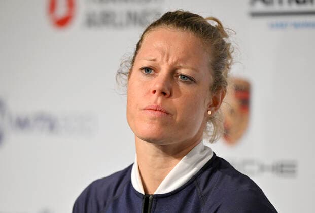 Laura Siegemund GER in interview thoughtful skeptical Tennis Women Porsche Cup Porsche Tennis Grand Prix GP Stuttgart 2022 Porsche Arena 18 04 2022 DFL REGULATES PROHIBIT ANY USE OF PHOTOGRAPHS AS IMAGE SEQUENCES AND OR QUASI VIDEO Porsche Tennis Grand Prix GP Stuttgart 2022