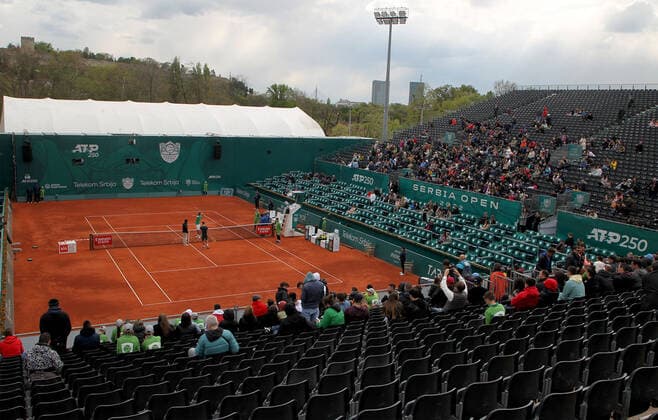 Tennis, ATP Tournament in Belgrade