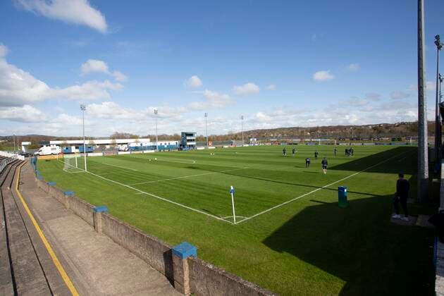 SSE Airtricity League Premier Division, Finn Park, Ballybofey, Co. Donegal 18 4 2022 Finn Harps v Sligo Rovers A general view of Finn Park A general view of Finn Park 18 4 2022  Copyright: x INPHO LorcanxDohertyx Harps V Sligo 02