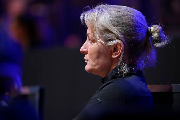 Team Principal Barbara Rittner Tennis Women Porsche Cup Porsche Tennis Grand Prix GP Stuttgart 2022 Porsche Arena 19 04 2022 DFL REGULATIONS PROHIBIT ANY USE OF PHOTOGRAPHS AS IMAGE SEQUENCES AND OR QUASI VIDEO Porsche Tennis Grand Prix GP Stuttgart 2022
