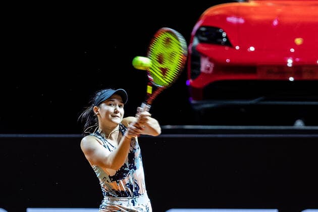 Eva Lys Germany, Deutschland Tennis Damen Porsche-Cup Porsche Tennis Grand Prix GP Stuttgart 2022 Porsche-Arena 19.04.2022 Porsche Tennis Grand Prix Stuttgart 2022, 19.04.2022 Stuttgart Copyright: xEibner-Pressefoto RogerxBuerkex EP_EER