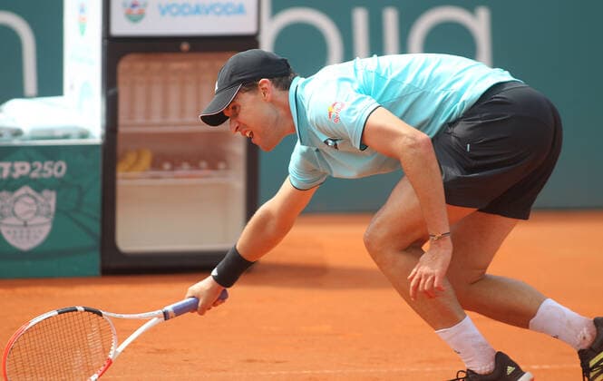 TENNIS - ATP, Tennis Herren Serbia Open 2022 BELGRADE,SERBIA,19.APR.22 - TENNIS - ATP World Tour, Serbia Open. Image shows Dominic Thiem (AUT).  GEPAxpictures xAleksandarxDjorovic