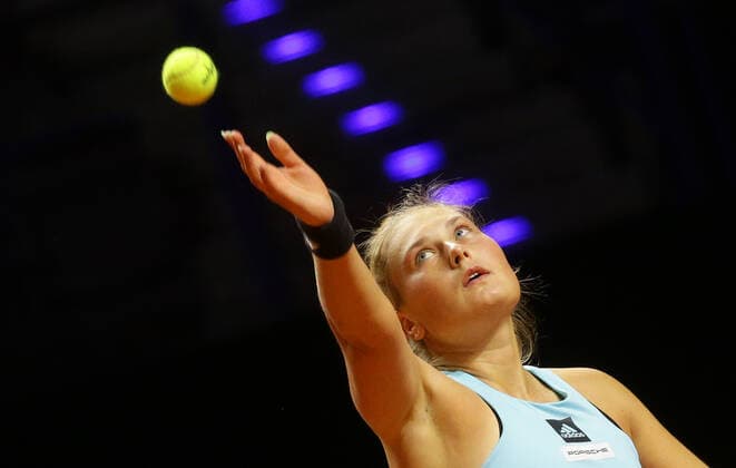 Stuttgart , Porsche Tennis Grand Prix , Nastasja Schunk GER