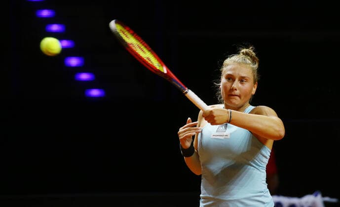 Stuttgart , Porsche Tennis Grand Prix , Nastasja Schunk GER