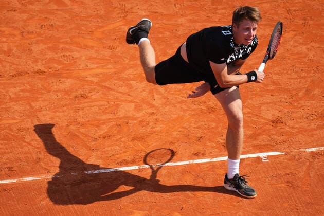 Sport Bilder des Tages ESP: Barcelona Open Banc, Conde de Godo Trophy Ilia Ivashka during the match of Barcelona Open Banc Sabadell, Conde de Godo Trophy played at Real Club de Tenis Barccelona on April 19, 2022 in Barcelona, Spain. kpng Copyright: xBaguxBlancox xxPRESSINPHOTOx PS_220419_399