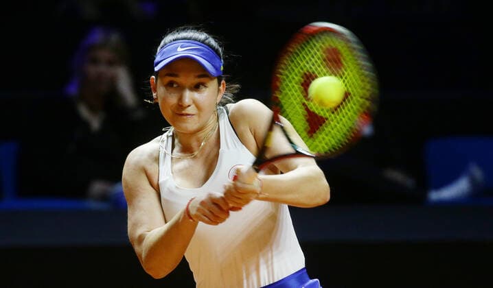 Stuttgart , Porsche Tennis Grand Prix , Eva Lys Ger
