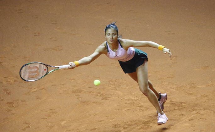 Stuttgart , Porsche Tennis Grand Prix , Emma Raducanu GBR