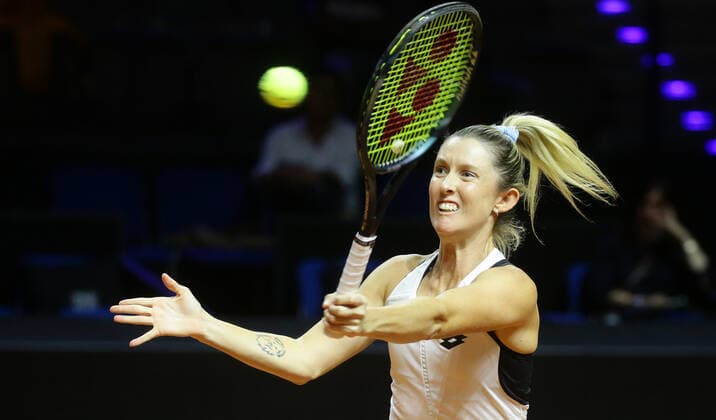 Stuttgart , Porsche Tennis Grand Prix , Storm Sanders AUS