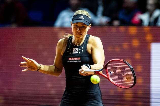 Angelique Kerber Germany, Germany Tennis Women Porsche Cup Porsche Tennis Grand Prix GP Stuttgart 2022 Porsche Arena 20 04 2022 Porsche Tennis Grand Prix Stuttgart 2022, 20 04 2022 Stuttgart Copyright: xEibner-Pressefoto RogerxBuerkex EP_EER