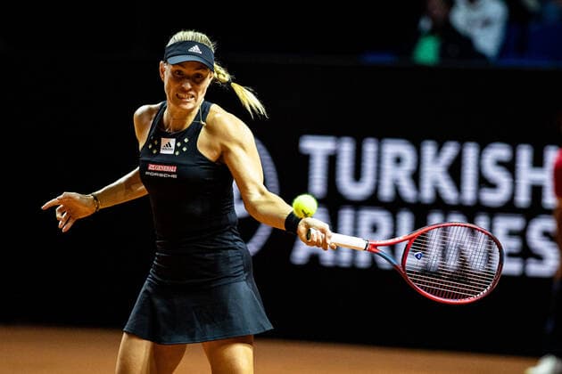 Angelique Kerber Germany, Germany Tennis Women Porsche Cup Porsche Tennis Grand Prix GP Stuttgart 2022 Porsche Arena 20 04 2022 Porsche Tennis Grand Prix Stuttgart 2022, 20 04 2022 Stuttgart Copyright: xEibner-Pressefoto RogerxBuerkex EP_EER