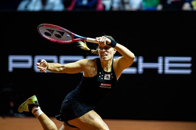 Angelique Kerber Germany, Germany Tennis Womens Porsche Cup Porsche Tennis Grand Prix GP Stuttgart 2022 Porsche Arena 20 04 2022 Porsche Tennis Grand Prix Stuttgart 2022, 20 04 2022 Stuttgart Copyright: xEibner-Pressefoto RogerxBuerkex EP_EER