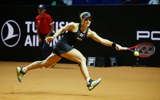 Stuttgart , Porsche Tennis Grand Prix , Angelique Kerber GER