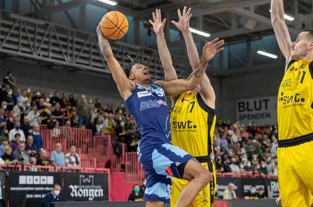 Basketball, 2. BL, ProA, Tigers Tübingen - Eibären Bremerhaven