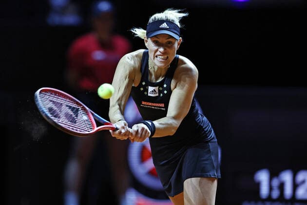 Angelique Kerber, GER, during 2022 Porsche Tennis Grand Prix in Stuttgart, 20 04 2022