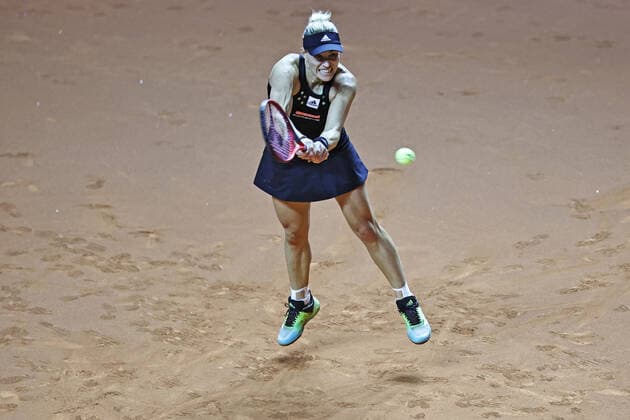 Angelique Kerber, GER, during 2022 Porsche Tennis Grand Prix in Stuttgart, 20 04 2022
