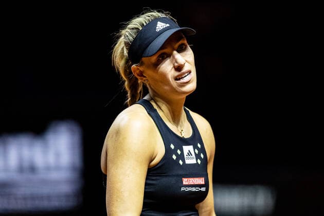 Angelique Kerber is disappointed and frustrated Tennis Womens Porsche Cup Porsche Tennis Grand Prix GP Stuttgart 2022 Porsche Arena 20 04 2022 Porsche Tennis Grand Prix Stuttgart 2022, 20 04 2022 Stuttgart, Germany Copyright: xEibner-Pressefoto RogerxBuerkex EP_EER