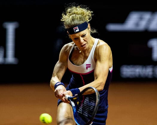 Laura Sigemund Tennis Ladies Porsche Cup Porsche Tennis Grand Prix GP Stuttgart 2022 Porsche Arena 20 04 2022 Porsche Tennis Grand Prix Stuttgart 2022, 20 04 2022 Stuttgart Copyright: xEibner-Pressefoto RogerxBuerkex EP_EER