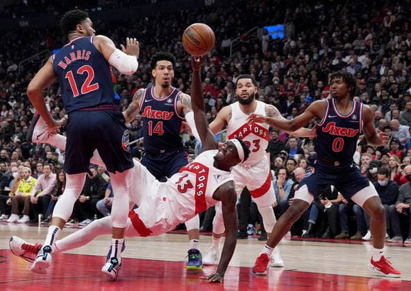Basketball, NBA, PlayOffs, Toronto Raptors - Philadelphia 76ers