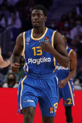 Real Madrid v Maccabi Playtika Tel Aviv - Turkish Airlines EuroLeague Play Off Game One Khyri Thomas of Maccabi Playtika Tel Aviv during the Turkish Airlines EuroLeague Play Off Game 1 match between Real Madrid and Maccabi Playtika Tel Aviv at Wizink Center on April 20, 2022 in Madrid, SpaiN Madrid Spain  Copyright: xOscarxGonzalezx originalFilename:gonzalez-notitle220420_npCg3.jpg