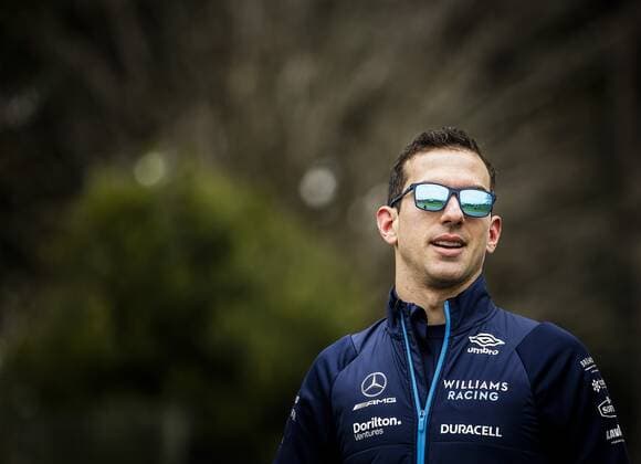 IMOLA Nicholas Latifi Williams walks the track of the Autodromo Enzo e Dino Ferrari in Imola ahead of the Emilia Romagna F1 Grand Prix REMKO DE WAAL GP Emilia Romagna 2022 2022 xVIxANPxSportx xxANPxIVx 447395641 originalFilename: 447395641.jpg