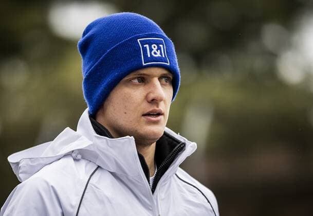 2022 04 21 11 07 28 IMOLA Mick Schumacher Haas walks the track of the Autodromo Enzo e Dino Ferrari in Imola ahead of the Emilia Romagna F1 Grand Prix REMKO DE WAAL netherlands out belgium out Imola xVIxxIVx 447395629 originalFilename: 0156527444st.jpg