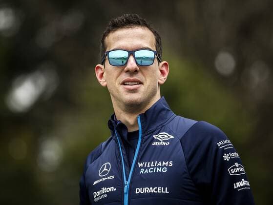2022 04 21 11 03 30 IMOLA Nicholas Latifi Williams walks the track of the Autodromo Enzo e Dino Ferrari in Imola ahead of the Emilia Romagna F1 Grand Prix REMKO DE WAAL netherlands out belgium out Imola xVIxxIVx 447395638 originalFilename: 0156527568st.jpg