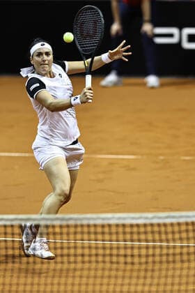 Ons Jabeur, TUN, during 2022 Porsche Tennis Grand Prix in Stuttgart, 21 04 2022