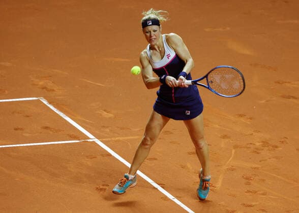 Laura Siegemund GER Tennis Porsche Tennis Grand Prix 2022 WTA Porsche Arena Stuttgart Germany 21 April 2022 Copyright: xJuergenxHasenkopfx