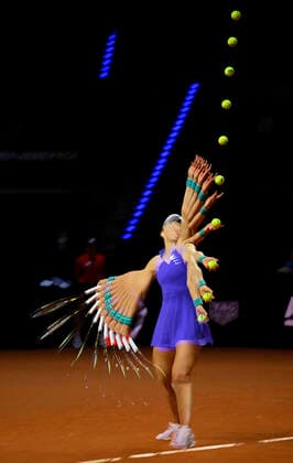 Paula Badosa ESP Action Impact Feature Multiple Exposure Multi Exposure Tennis Women Porsche Cup Porsche Tennis Grand Prix GP Stuttgart 2022 Porsche Arena 22 04 2022 DFL REGULATIONS PROHIBIT ANY USE OF PHOTOGRAPHS AS IMAGE SEQUENCES AND OR QUASI VIDEO Porsche Tennis Grand Prix GP Stuttgart 2022