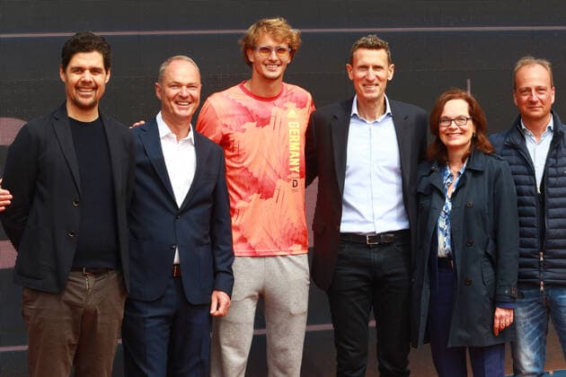 Tennis, ATP Tournament in Munich, Opening Press Conference and Training