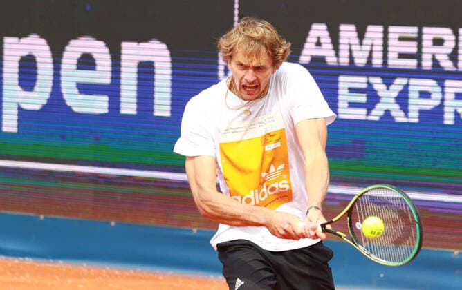 Tennis, ATP Tournament in Munich, Training