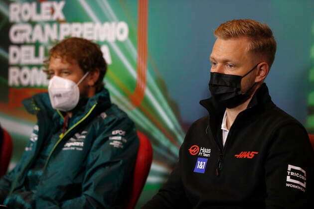 20 Kevin Magnussen DNK, Haas F1 Team , F1 Grand Prix of Emilia Romagna at Autodromo Enzo e Dino Ferrari on April 22, 2022 in Imola, Italy Photo by Carl Bingham LAT Motorsport Images DPPI via HOCH ZWEI Imola Italy