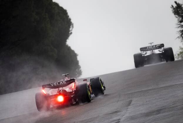 IMOLA Charles Leclerc Ferrari on track during 1st practice session ahead of the Emilia Romagna F1 Grand Prix at Autodromo Enzo e Dino Ferrari on April 22, 2022 in Imola, Italy REMKO DE WAAL GP Emilia Romagna 2022 Practice 1 2022 xVIxANPxSportx xxANPxIVx 447441847 originalFilename: 447441847.jpg