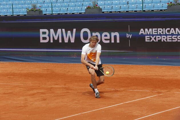22 04 2022, BMW Open by American Express 2022, Opening PK, MTTC Iphitos Muenchen, Tennis Sport, in picture Alexander Zverev GER