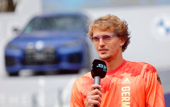 22 04 2022, BMW Open by American Express 2022, Opening PK, MTTC Iphitos Muenchen, Tennis Sport, in picture Alexander Zverev GER