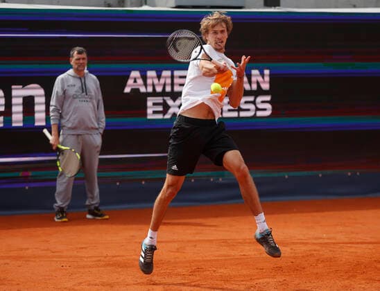 22 04 2022, BMW Open by American Express 2022, Opening PK, MTTC Iphitos Muenchen, Tennis Sport, in picture Alexander Zverev GER