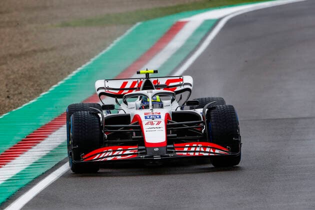 47 Mick Schumacher DEU, Haas F1 Team , F1 Grand Prix of Emilia Romagna at Autodromo Enzo e Dino Ferrari on April 22, 2022 in Imola, Italy Photo by HOCH ZWEI Imola Italy