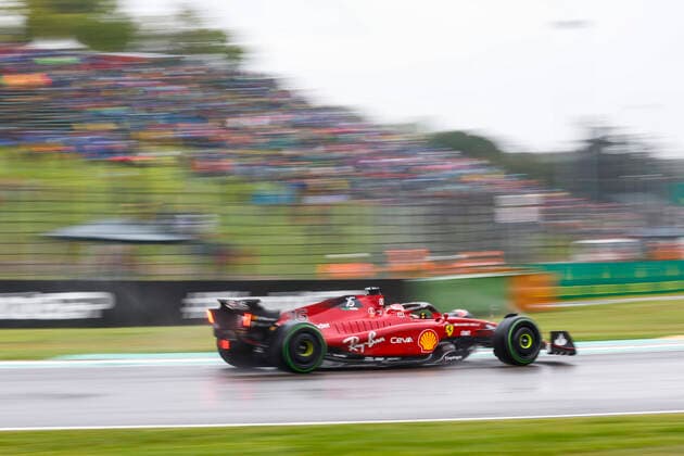 16 Charles Leclerc MCO, Scuderia Ferrari , F1 Grand Prix of Emilia Romagna at Autodromo Enzo e Dino Ferrari on April 22, 2022 in Imola, Italy Photo by HOCH ZWEI Imola Italy