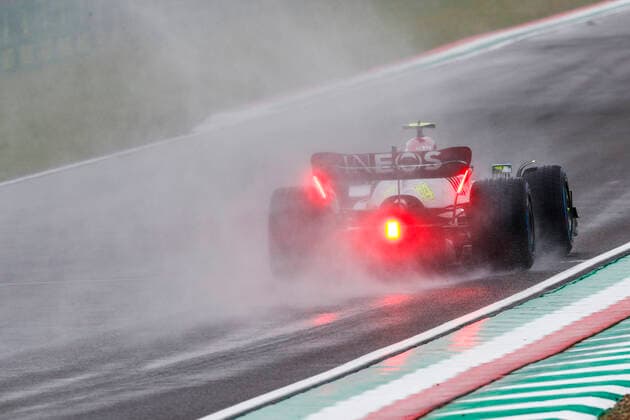 44 Lewis Hamilton GBR, Mercedes AMG Petronas F1 Team , F1 Grand Prix of Emilia Romagna at Autodromo Enzo e Dino Ferrari on April 22, 2022 in Imola, Italy Photo by HOCH ZWEI Imola Italy