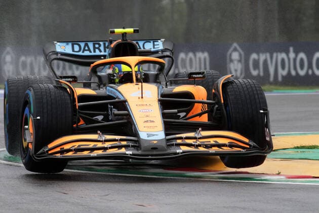 Lando Norris UK, McLaren F1 Team 4 ITA, Formula 1 Grand Prix Emilia Romagna, Imola, 22 04 2022 ITA, Formula 1 Grand Prix Emilia Romagna, Imola, 22 04 2022 Imola Copyright: xFoto:xEIBNER ThomasxFuesslerx EP_tfr