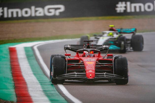 16 Charles Leclerc MCO, Scuderia Ferrari , F1 Grand Prix of Emilia Romagna at Autodromo Enzo e Dino Ferrari on April 22, 2022 in Imola, Italy Photo by HOCH ZWEI Imola Italy