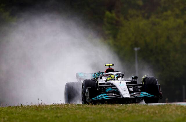 44 Lewis Hamilton GBR, Mercedes AMG Petronas F1 Team , F1 Grand Prix of Emilia Romagna at Autodromo Enzo e Dino Ferrari on April 22, 2022 in Imola, Italy Photo by HOCH ZWEI Imola Italy