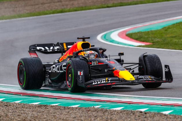1 Max Verstappen NLD, Oracle Red Bull Racing , F1 Grand Prix of Emilia Romagna at Autodromo Enzo e Dino Ferrari on April 22, 2022 in Imola, Italy Photo by HOCH ZWEI Imola Italy