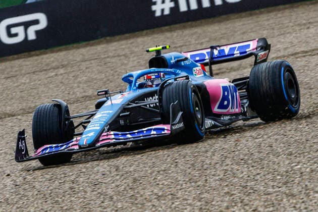 31 Esteban Ocon FRA, BWT Alpine F1 Team , F1 Grand Prix of Emilia Romagna at Autodromo Enzo e Dino Ferrari on April 22, 2022 in Imola, Italy Photo by HOCH ZWEI Imola Italy