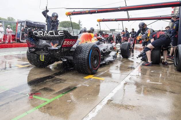 Imola - 22-04-2022, Imola Circuit, Max Verstappen at the Formula 1 Emilia Romagna Grand Prix. Formula 1 Emilia Romagna Grand Prix Friday  x16261699x Copyright: