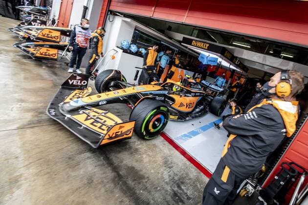 Imola - 22-04-2022, Imola Circuit, Lando Norris at the Formula 1 Emilia Romagna Grand Prix. Formula 1 Emilia Romagna Grand Prix Friday  x16261703x Copyright: