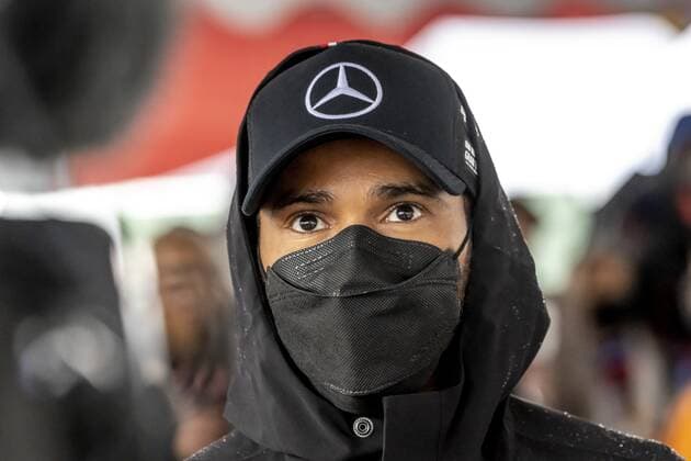Imola - 22-04-2022, Imola Circuit, Lewis Hamilton at the Formula 1 Emilia Romagna Grand Prix. Formula 1 Emilia Romagna Grand Prix Friday  x16261714x Copyright:
